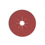 Диск фибровый шлифовальный Fiber Discs Alox D=180 мм, Р120 (из кор. шириной 25.5 м) (код 8000)